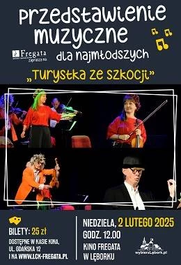 Muzyczny spektakl dla najmłodszych "Turystka ze Szkocji"